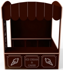 Ігровий будиночок IndigoWood Cafe brown